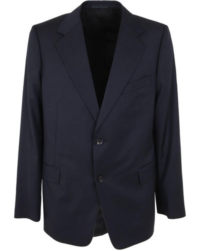 Lanvin Blazers: Wool Jacket - Blue
