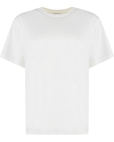 Vince Cotton Crew-Neck T-Shirt - White