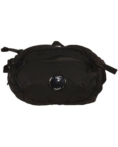 C.P. Company Lens-Detailed Shoulder Bag - Black