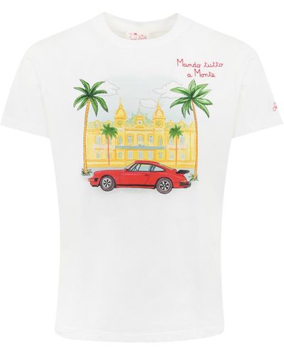 Mc2 Saint Barth T-Shirt With Mando A Monte Embroidery - Multicolor