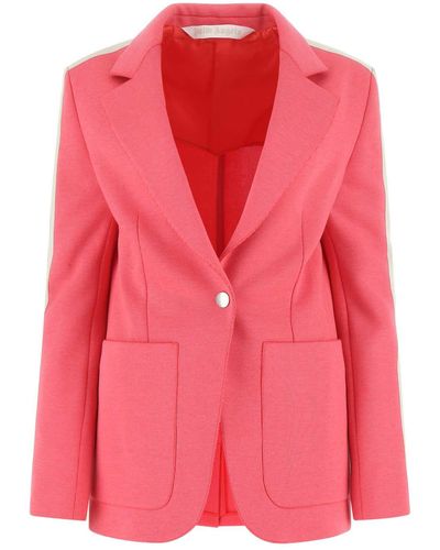 Palm Angels Cotton Blend Jacket - Pink
