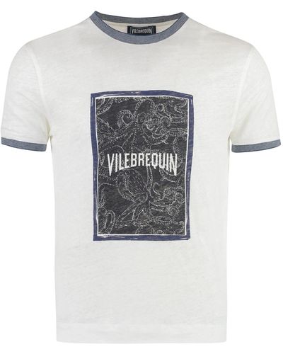 Vilebrequin Printed Wool T-shirt - Gray