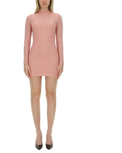 Balmain Mini Dress - Pink
