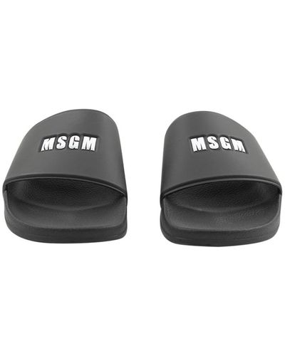 MSGM Slippers - Black