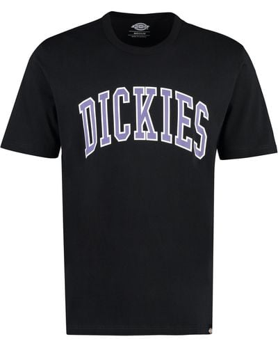 Dickies Aitkin Logo Cotton T-Shirt - Black