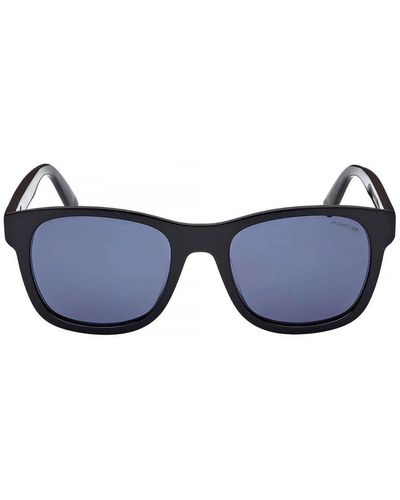 Moncler Eyewear Square Frame Sunglasses - Blue