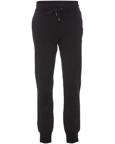 Dolce & Gabbana Dg Logo Jogging Trousers - Black