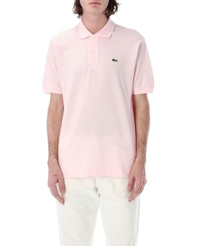 Lacoste Short Sleeved Slim Fit Polo Ph4012 - Pink