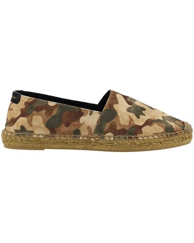 Saint Laurent Canvas Espadrilles - Multicolour