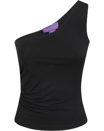 Ralph Lauren One Shdr Top-Sleeveless-Pullover - Black