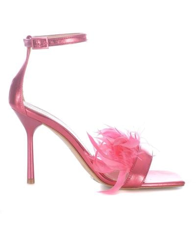 Liu Jo Camelia Leather Sandals - Pink