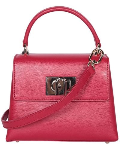Furla 1927 Twist-Lock Mini Tote Bag - Pink