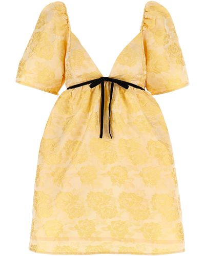 Ganni Botanical Dress - Yellow