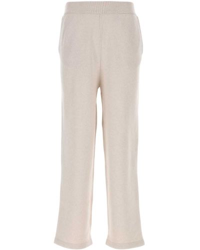 Golden Goose Cappuccino Cashmere Blend Joggers - White