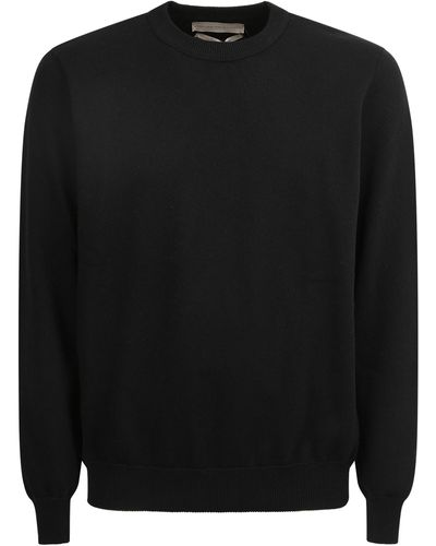 Original Vintage Style Wool Sweater - Black