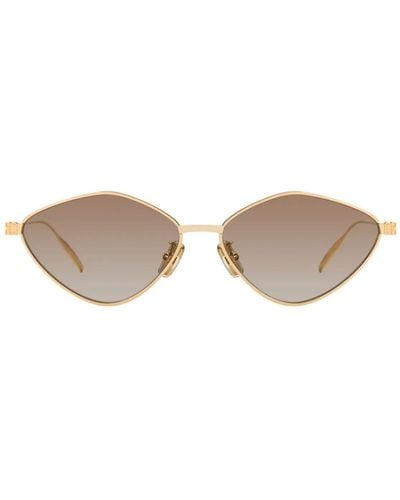 Givenchy Geometric-frame Sunglasses - Metallic