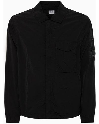 C.P. Company Cp Company Chrome-R Pocket Shirt - Black