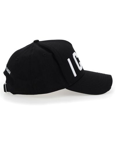 DSquared² Baseball Hat - Black