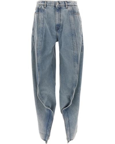Y. Project Evergreen Banana Jeans - Blue
