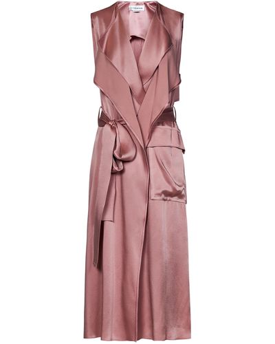 Victoria Beckham Victoria Beckham Trench Dress - Purple