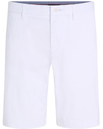Tommy Hilfiger Optical Bermuda Shorts - White