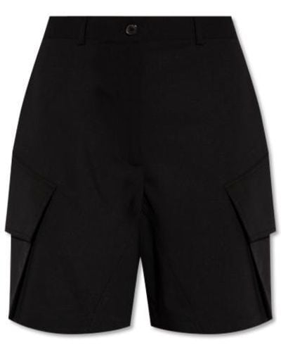 JW Anderson Jw Anderson Cargo Shorts - Black