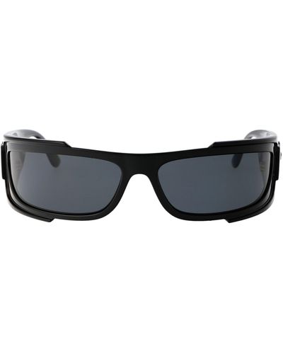 Versace 0Ve4446 Sunglasses - Black