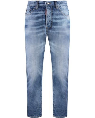 DSquared² Bro 5-Pocket Jeans - Blue