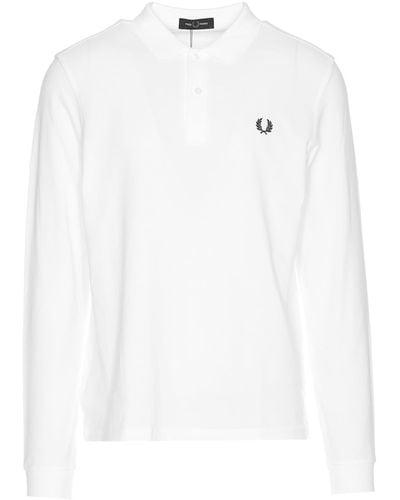 Fred Perry Polo T-Shirt - White