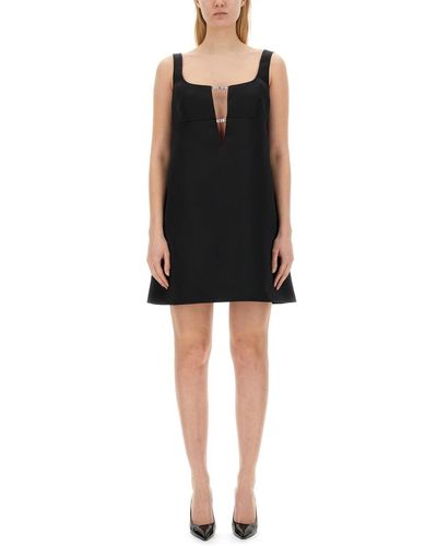 Nina Ricci A-Line Dress - Black