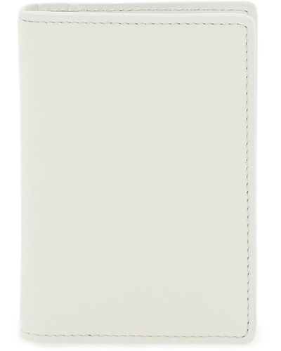 Maison Margiela Leather Bi-fold Cardholder - White