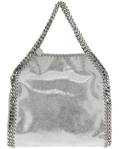 Stella McCartney Falabella Mini Hand Bags - Gray