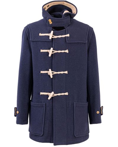 Gloverall Duffle Coat - Blue