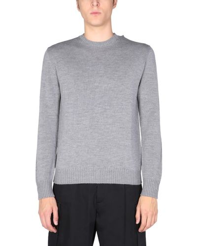 Ballantyne Crew Neck Sweater - Gray