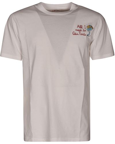 Mc2 Saint Barth Embroidered All Gin T-shirt - Multicolor