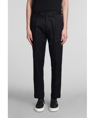 Low Brand Oyster Trousers - Black