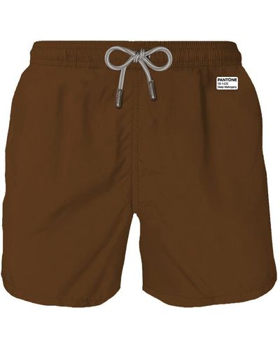 Mc2 Saint Barth Swim Shorts Pantone Special Edition - Brown