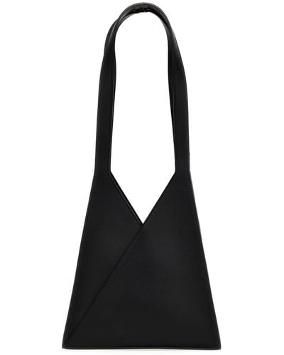 Maison Margiela Accordion Japanese Shoulder Bag Shoulder Bags - Black