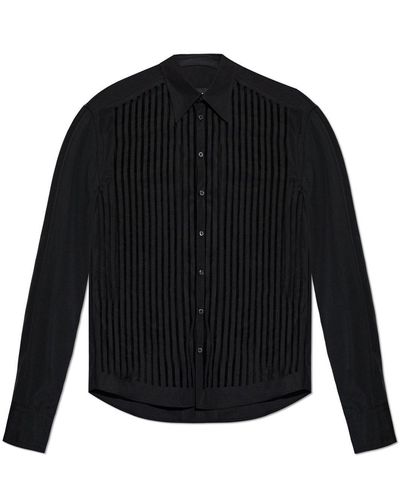 DSquared² Striped Pattern Shirt - Black
