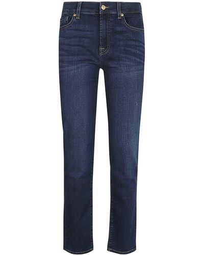 7 For All Mankind Roxanne Bair Eco Rinsed - Blue