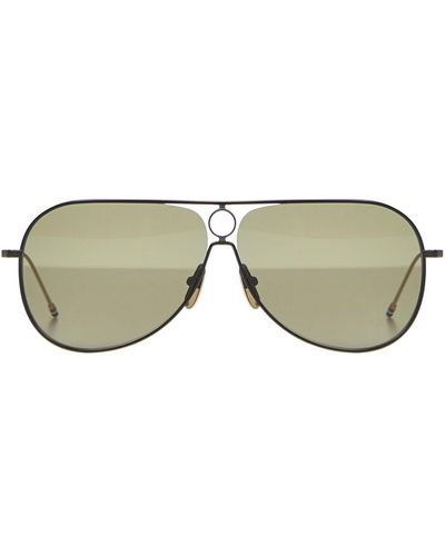 Thom Browne Tbs115 Sunglasses - Green