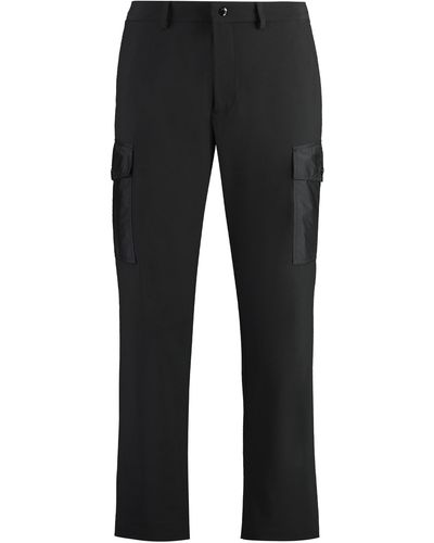 Moncler Technical Fabric Trousers - Black