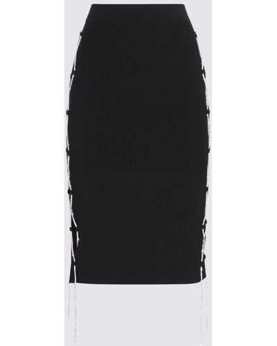 GIUSEPPE DI MORABITO Cotton Blend Skirt - Black