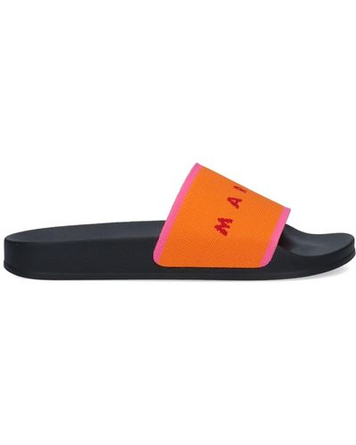 Marni Jacquard Sandals - Multicolour