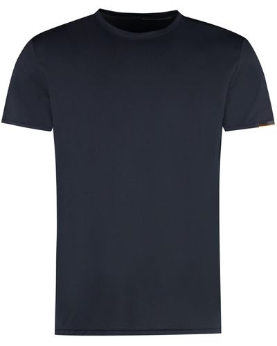 Rrd Oxford Techno Fabric T-Shirt - Black