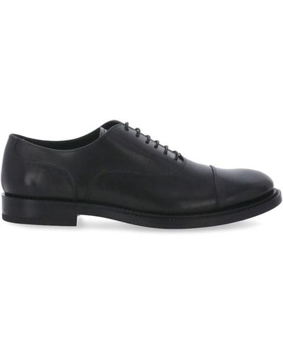 Tod's Leather Lace Ups - Black