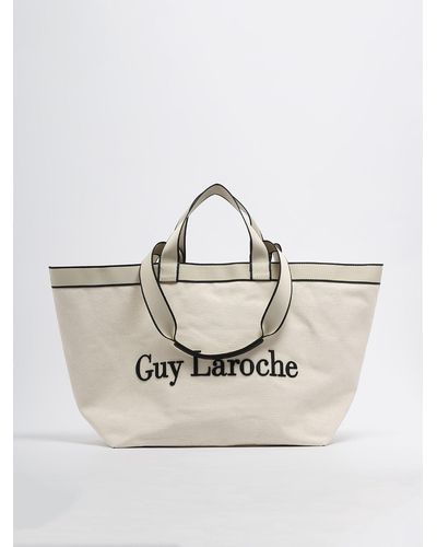 Guy Laroche Emma Shoulder Bag - Natural