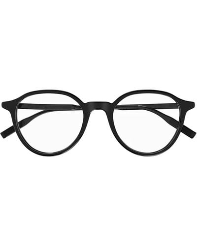 Montblanc Mb0291O Linea Snowcap Eyeglasses - Black