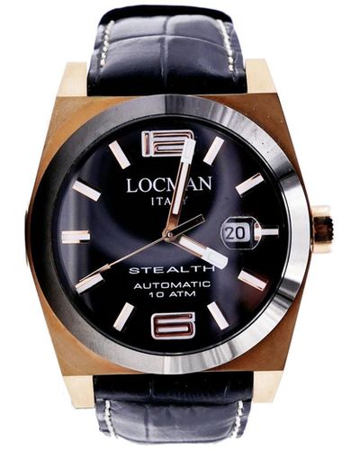 LOCMAN Orologio Uomo Watches - Black