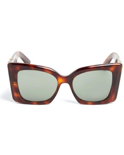 Saint Laurent Ysl Sl M119 Blaze Glasses - Brown